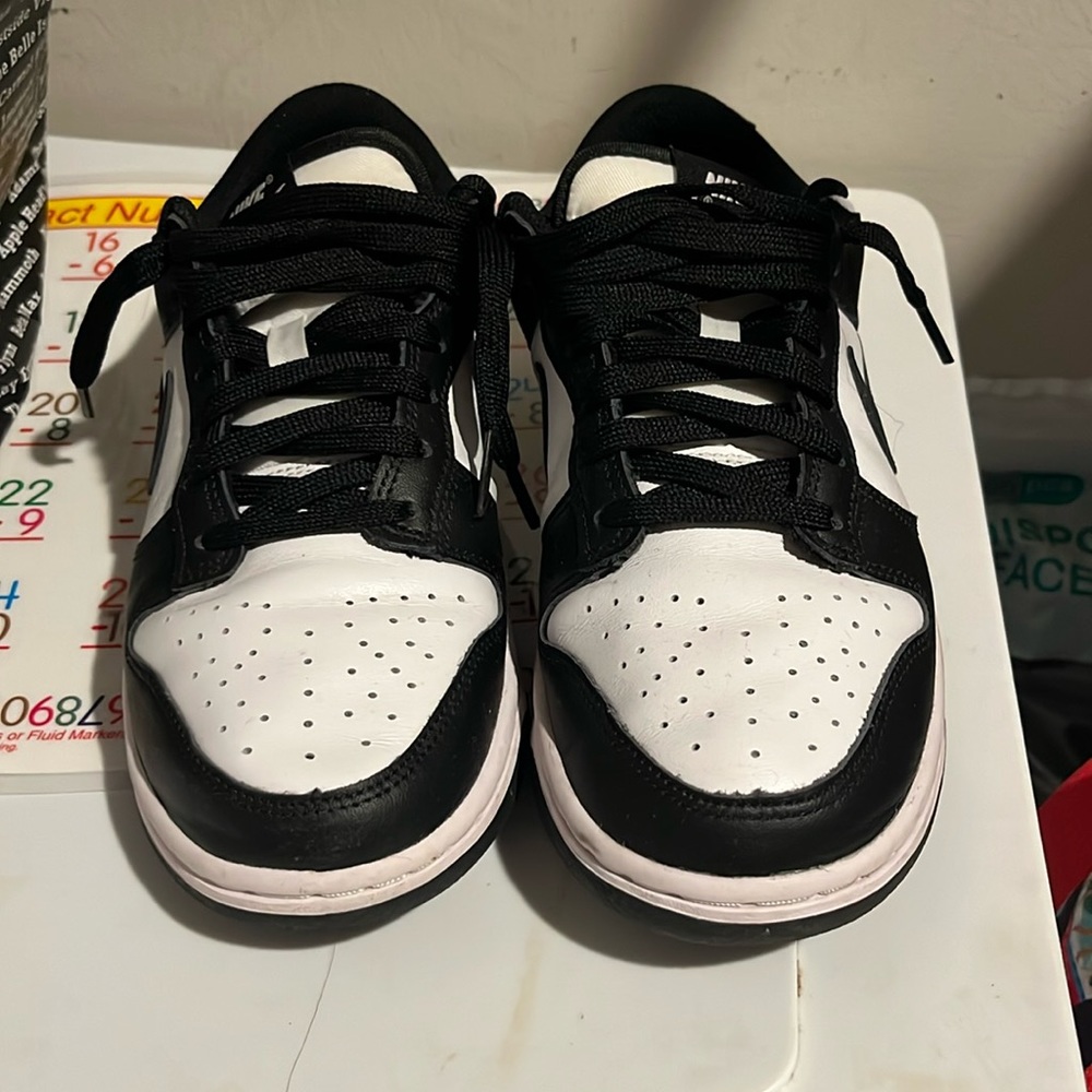 Panda dunks size 8 womens good condition